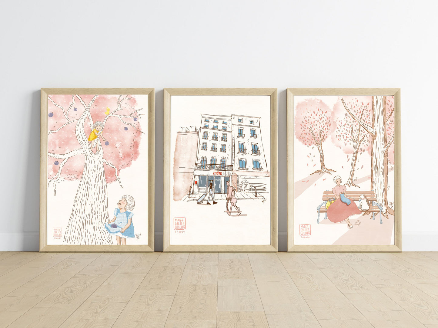 "Paris 2nd arr" Art Print